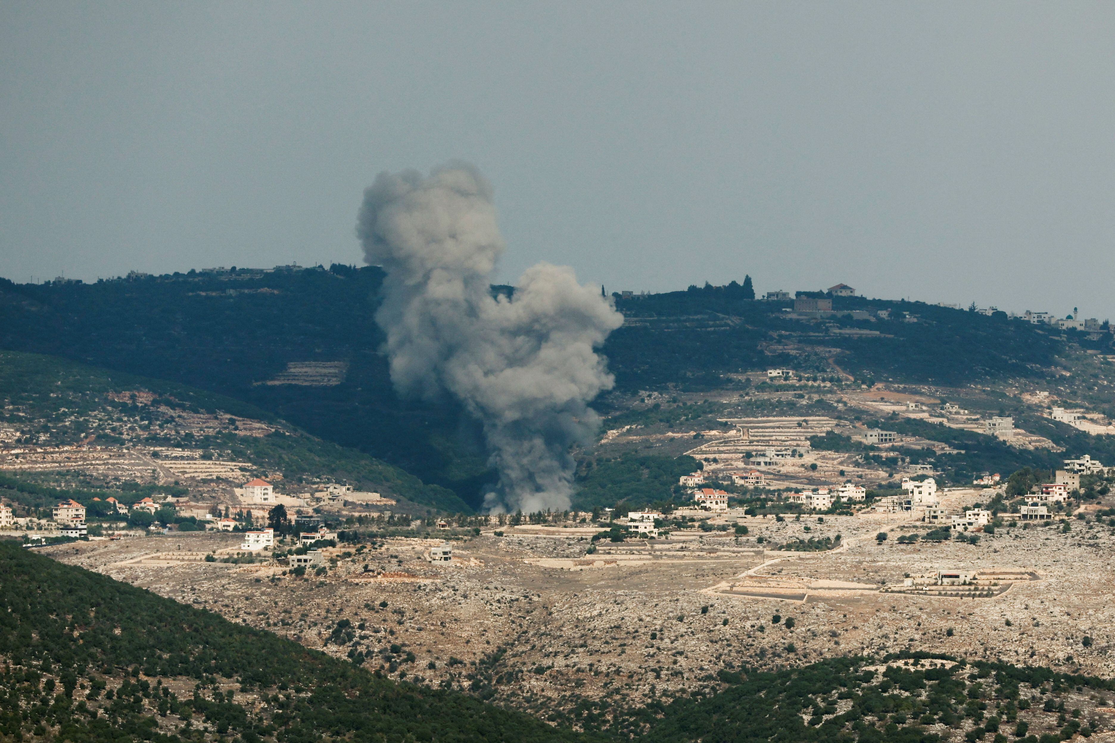 Los terroristas de Hezbollah atacan posiciones de Israel en el norte del país (REUTERS/Evelyn Hockstein)