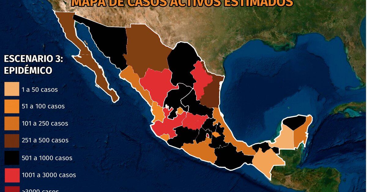 Mapa del coronavirus en México 22 de noviembre: Hidalgo, Querétaro y Chihuahua lideran brotes en el país