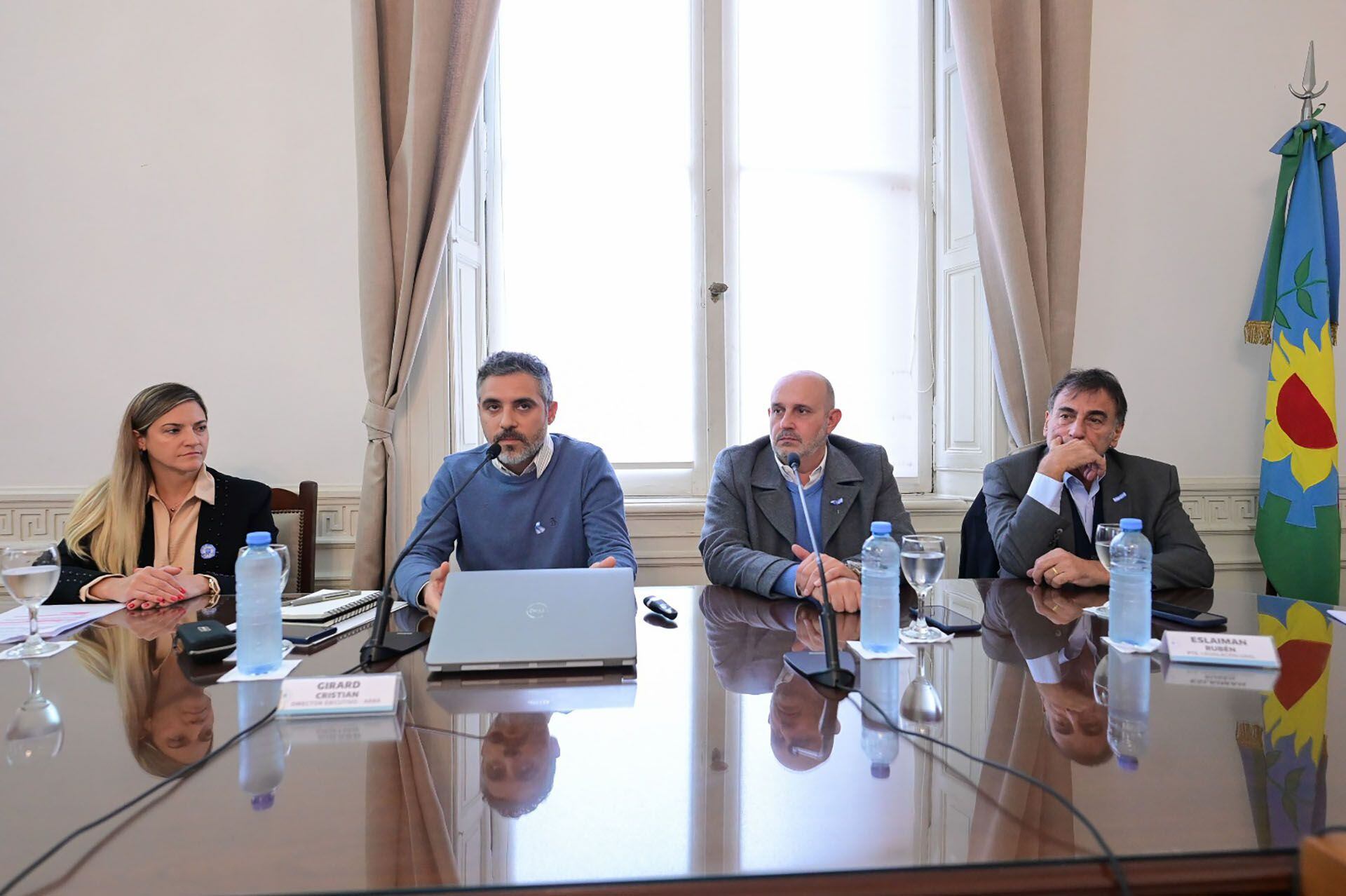 Cristian Girard, presidente de ARBA, expone en la Legislatura bonaerense