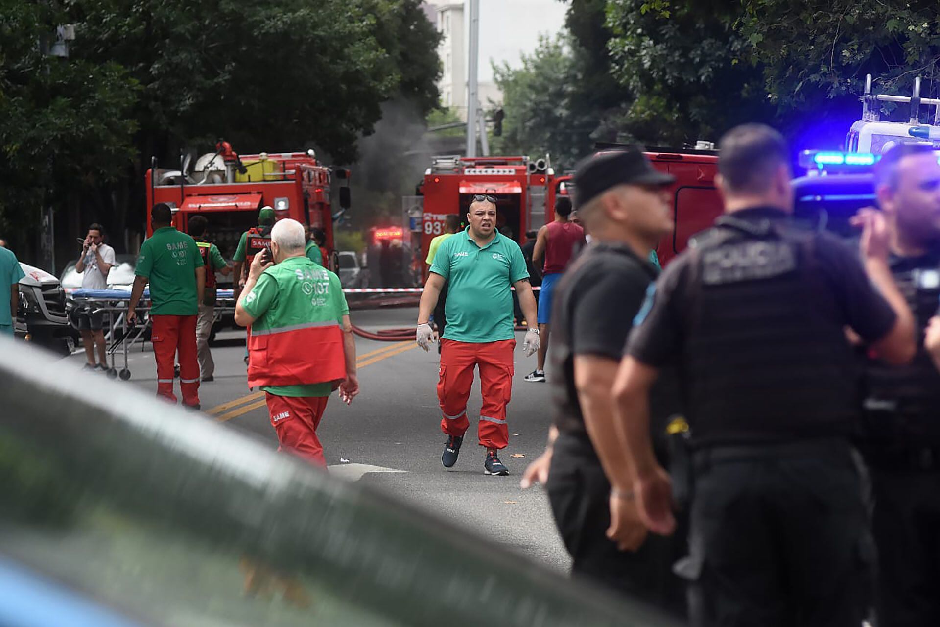 Explosión subestación Caballito