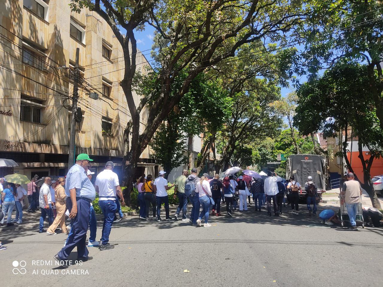 Paro de Fecode en Medellín.