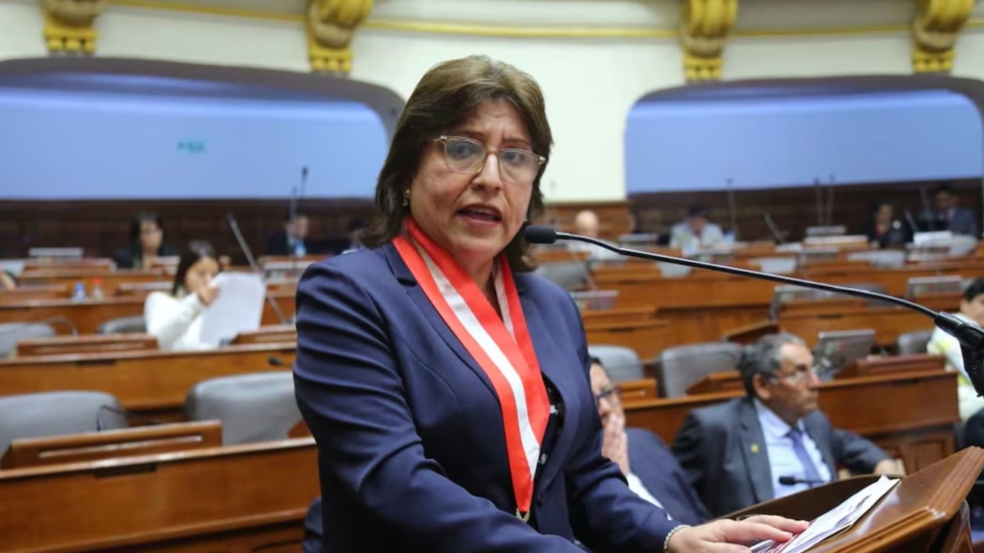 A partir de ahora, será la magistrada quien asuma las investigaciones que la presidenta Dina Boluarte tiene en el Ministerio Público. Foto: Congreso