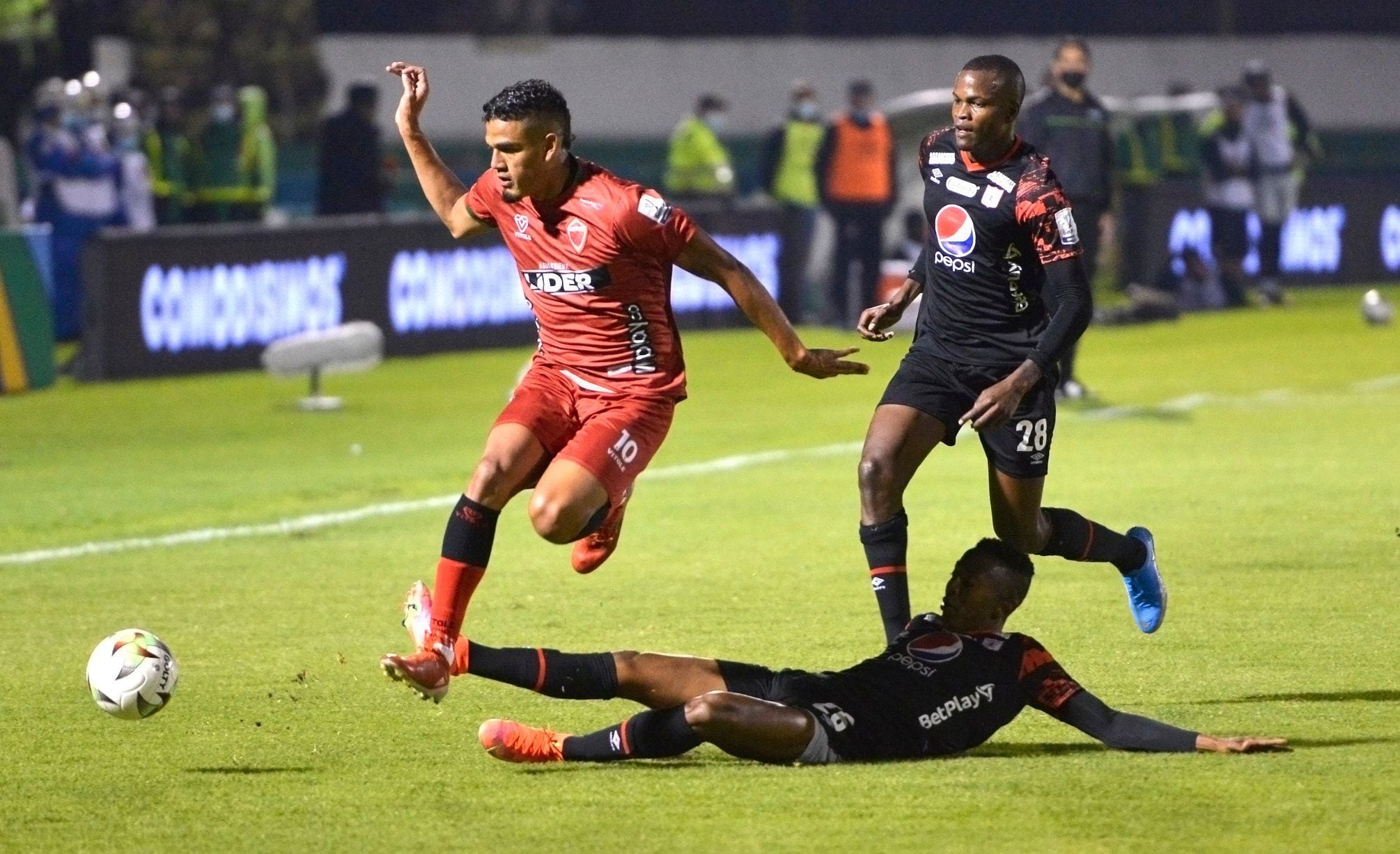 Nach dem letzten Spiel belegt América de Cali den 14. Platz in der BetPlay-Liga, während Patriotas den 17. Platz belegt. Foto: mit freundlicher Genehmigung von Dimayor