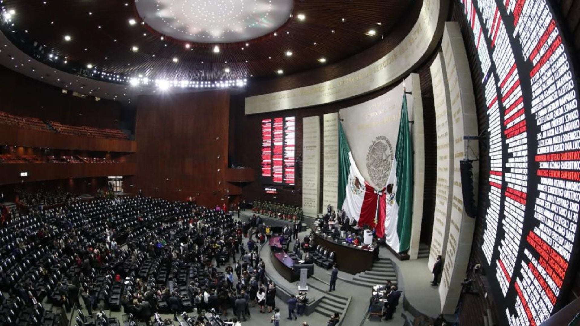 La Chambre fédérale des députés du Mexique (Photo : Courtoisie)