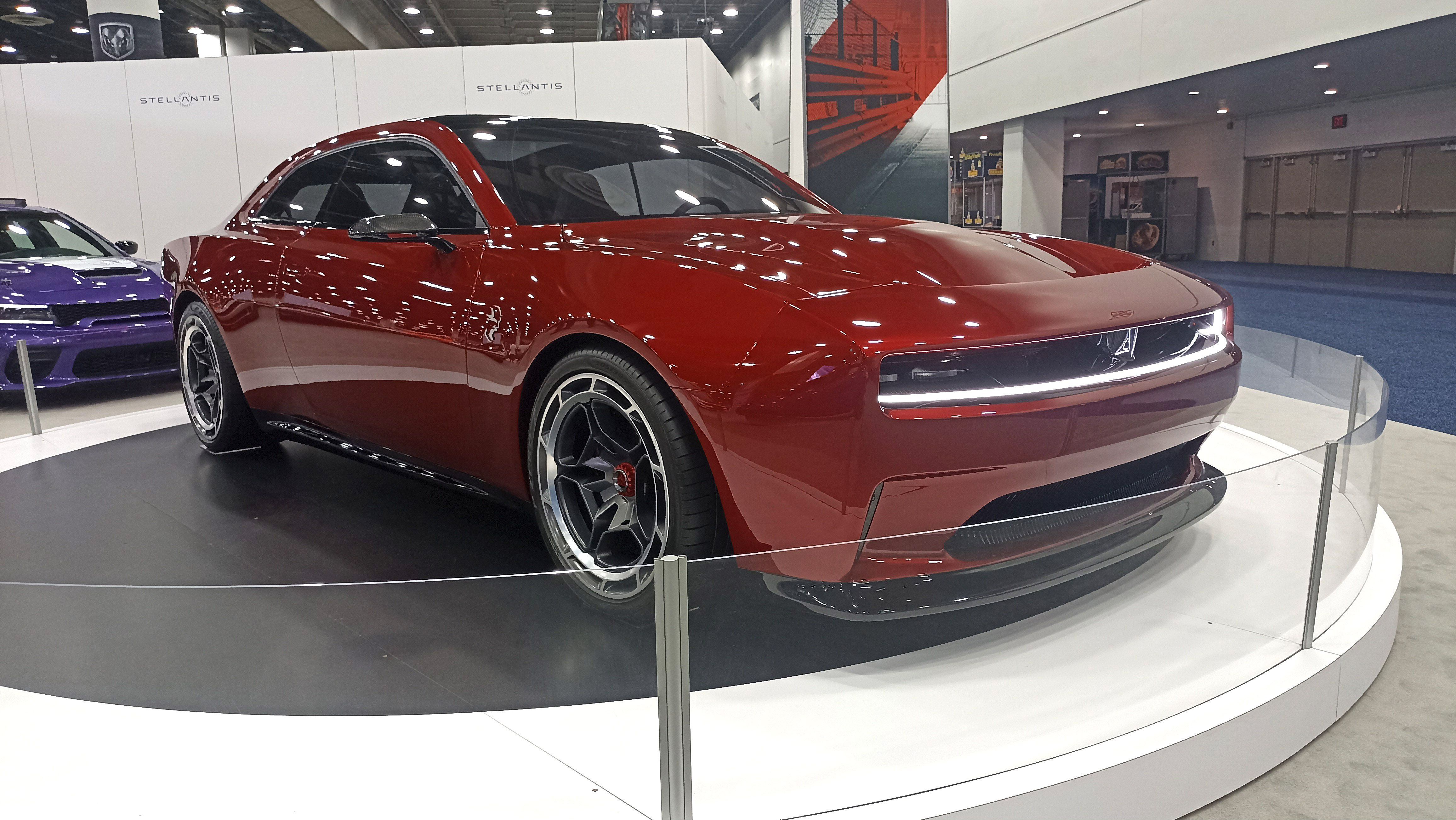 El Dodge Charger concept 100% eléctricos es uno de los modelos más impactantes y también uno de los pocos conceptos del Salón de Detroit 2023