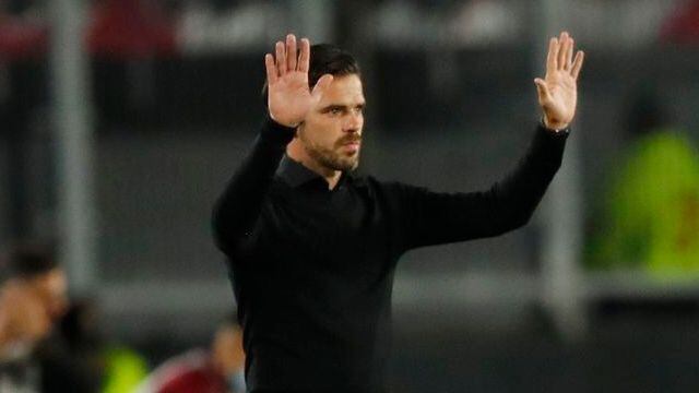 Foto de archivo del director técnico de Racing Club, Fernando Gago. Estadio Monumental, Buenos Aires, Argentina. 25 de noviembre de 2021.
REUTERS/Agustin Marcarian