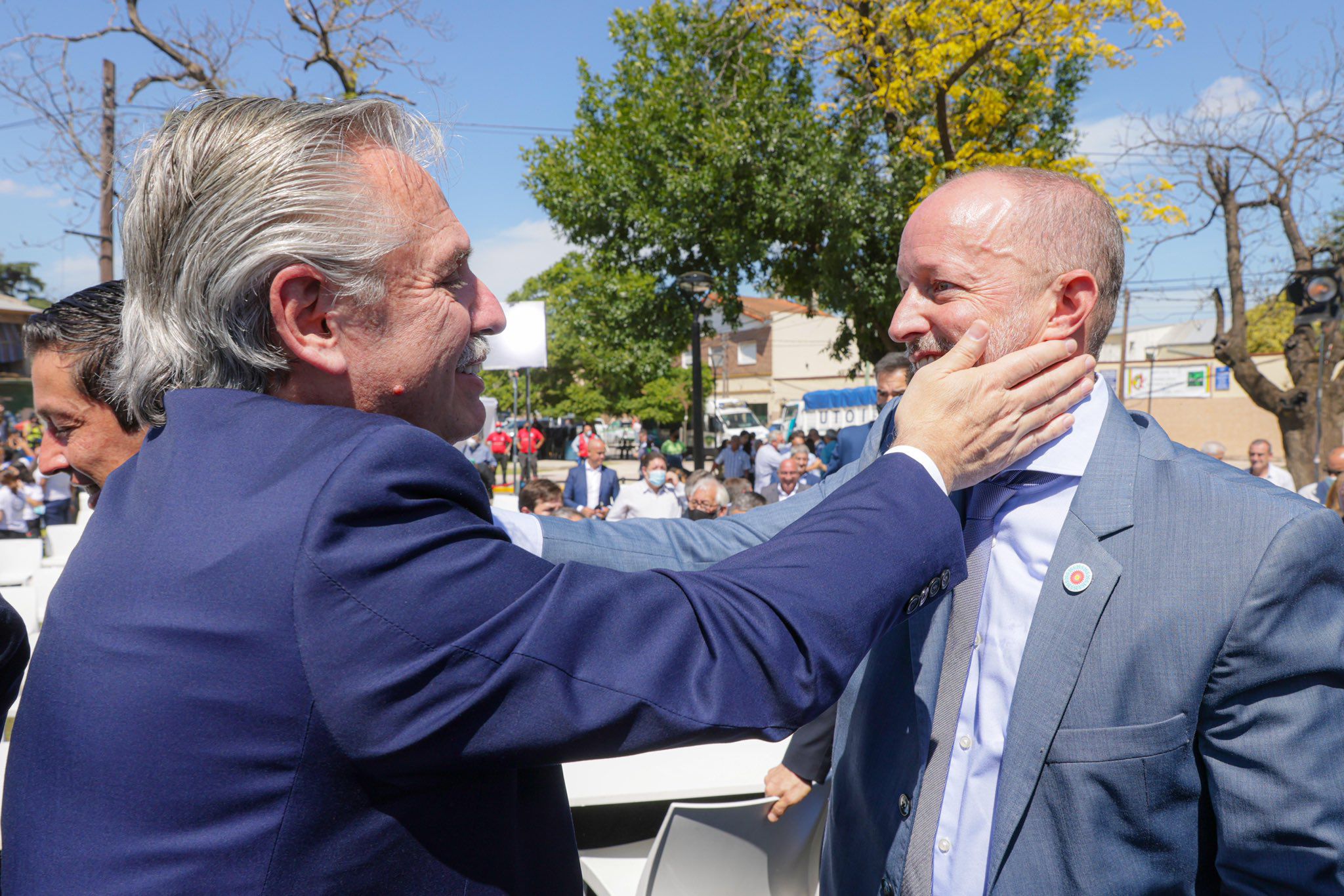 Alberto Fernández and Martin Insaurralde