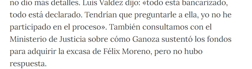 Declaraciones de Luis Valdez. (El Foco)