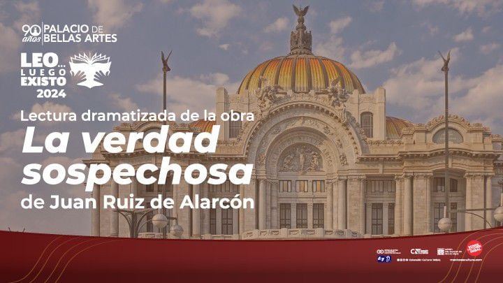 En conmemoración a Juan Ruíz de Alarcón se dará lectura a una de sus obras más conocidas. (INBAL)