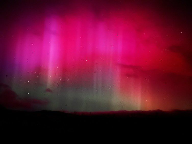 auroras boreales (X: @AlertaMundoNews)