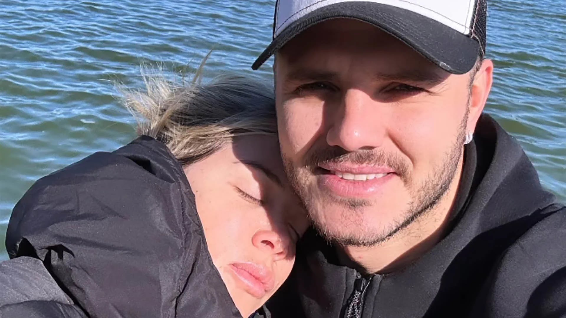 Mauro Icardi compartió una foto de Wanda Nara en medio de la incertidumbre por su salud