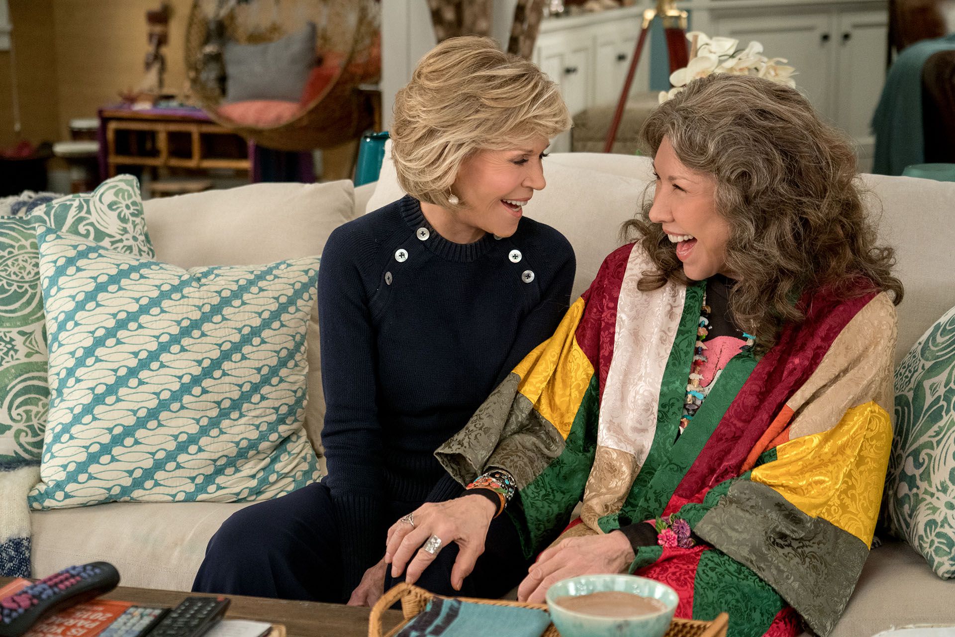 Jane Fonda y Lilly tomlin