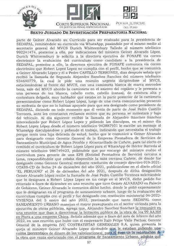 Relato detallado por Salatiel Marrufo sobre cómo se gestó la red 'Los Operadores de la Reconstrucción' en la Autoridad para la Reconstrucción con Cambios.