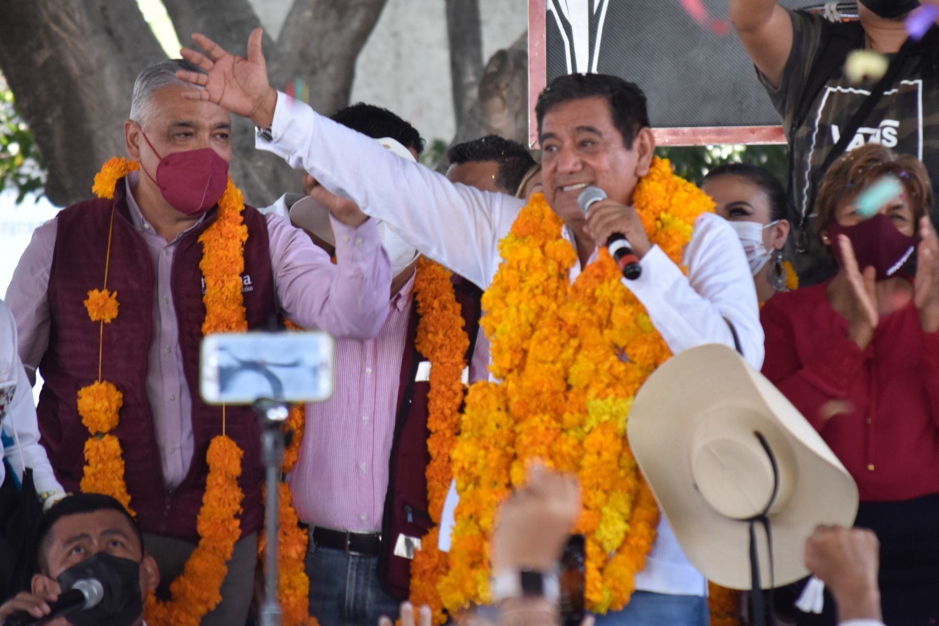 Félix Salgado Macedonio, candidato de Morena a la gubernatura de Guerrero