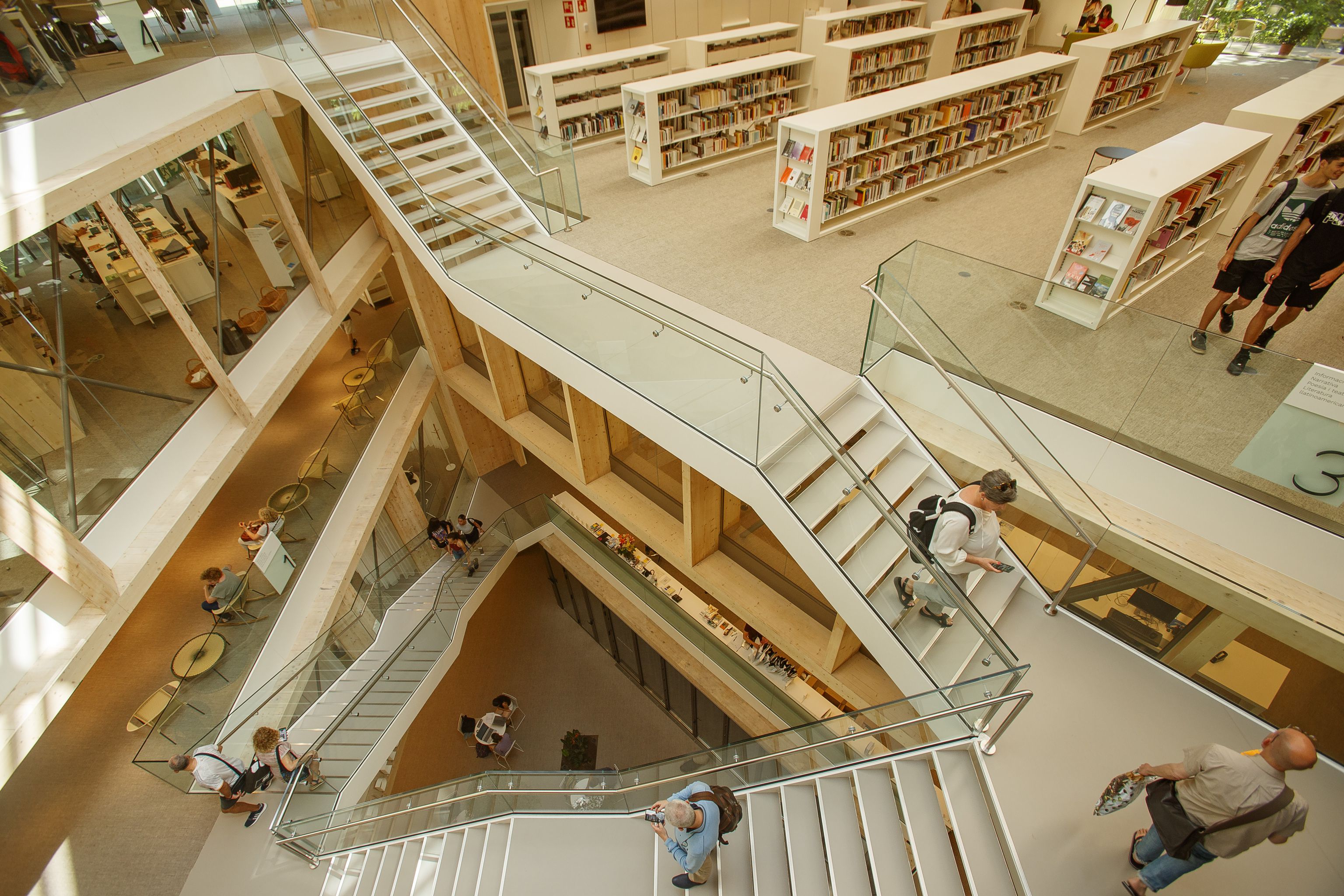 La biblioteca dedicada a Gabriel García Márquez en Barcelona, España, podría ser una de las mejores del mundo. (GORKA LOINAZARABA PRESS).