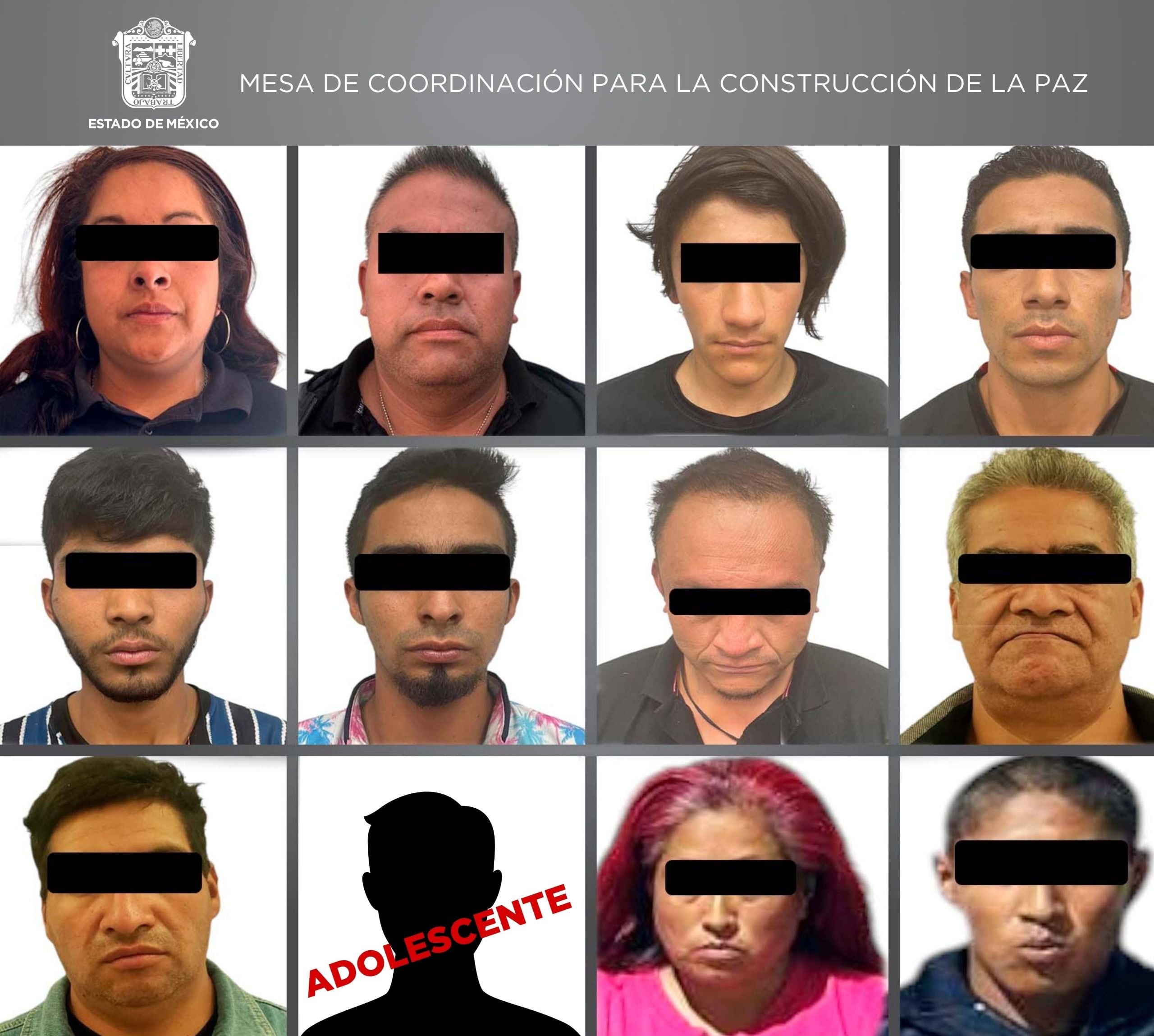 Una docena de personas fueron detenidas en acciones diferentes (Mesa de Coordinación para la Construcción de Paz)