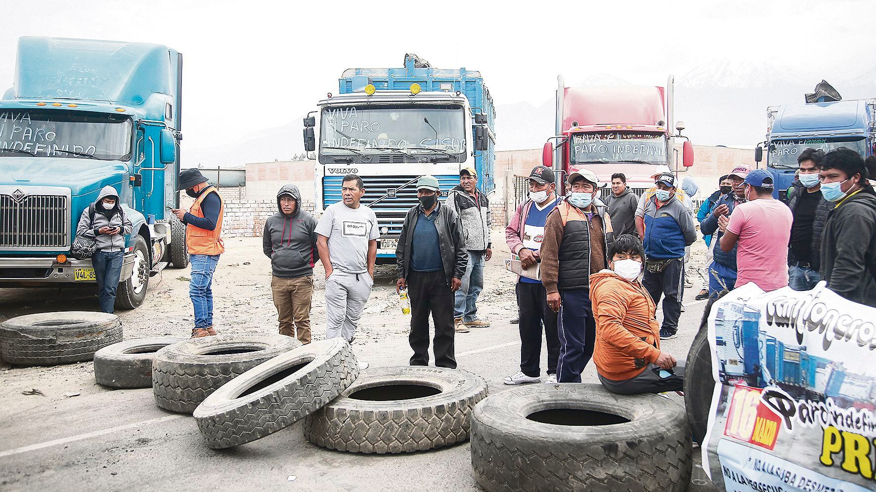 Paro de transportistas para este 11 de setiembre.