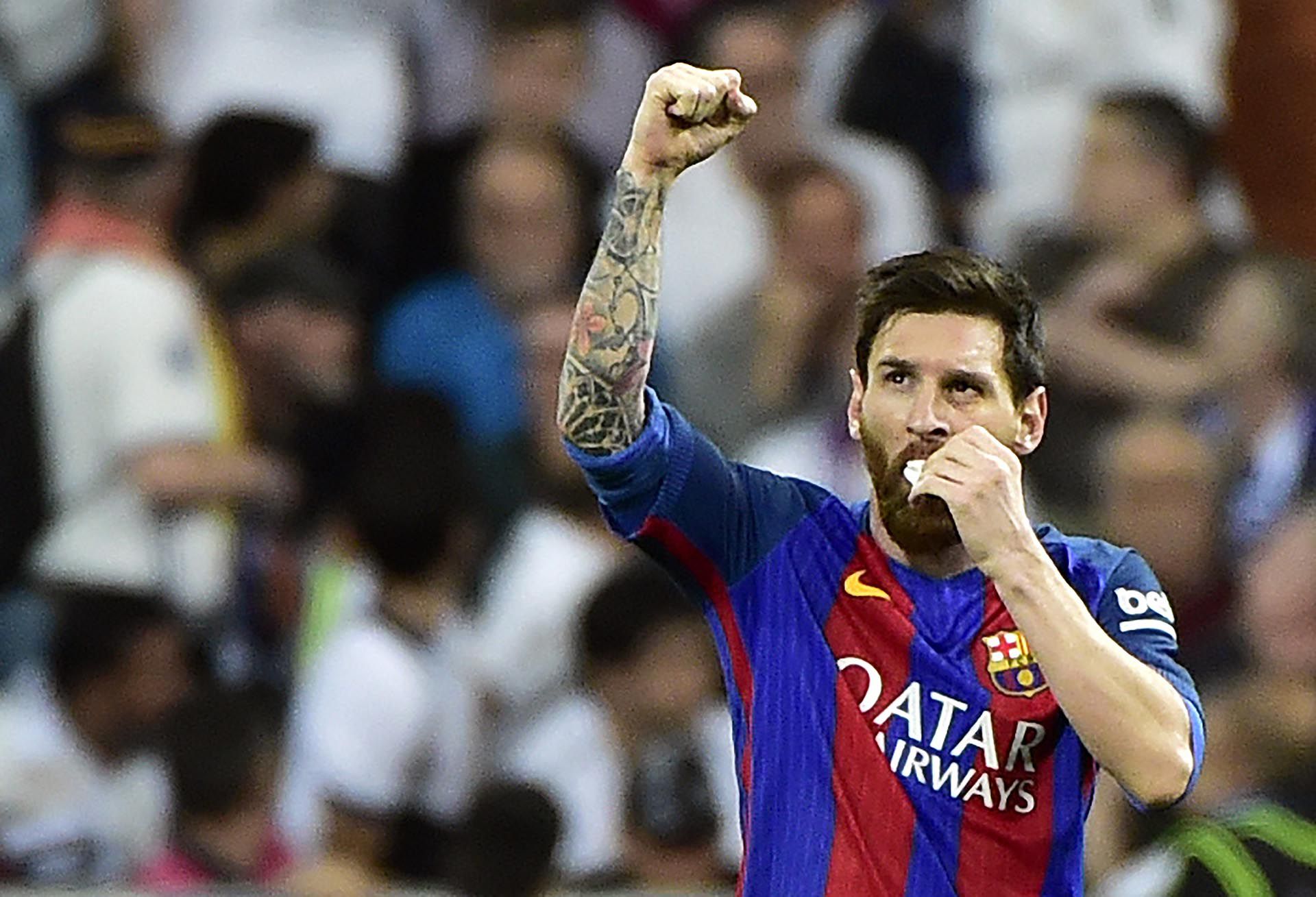 Lionel Messi, sus distintas etapas y funciones. En el Barcelona, imagen de 2017