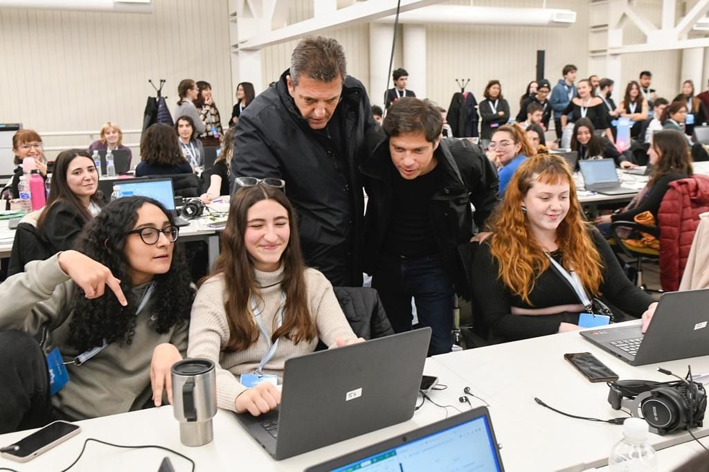 Axel Kicillof y Sergio Massa 