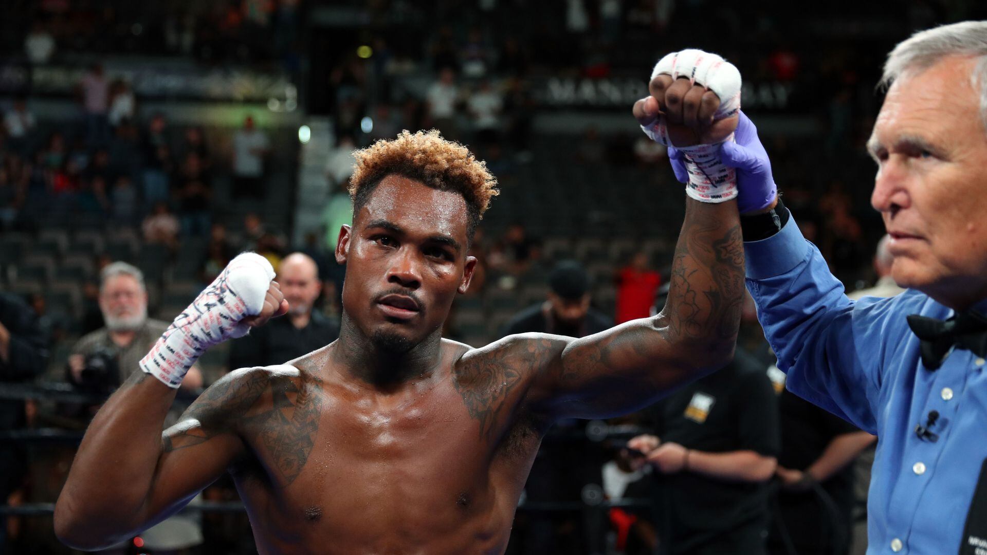 La Imagen Con Que Jermell Charlo Buscó Intimidar A Canelo Álvarez Infobae