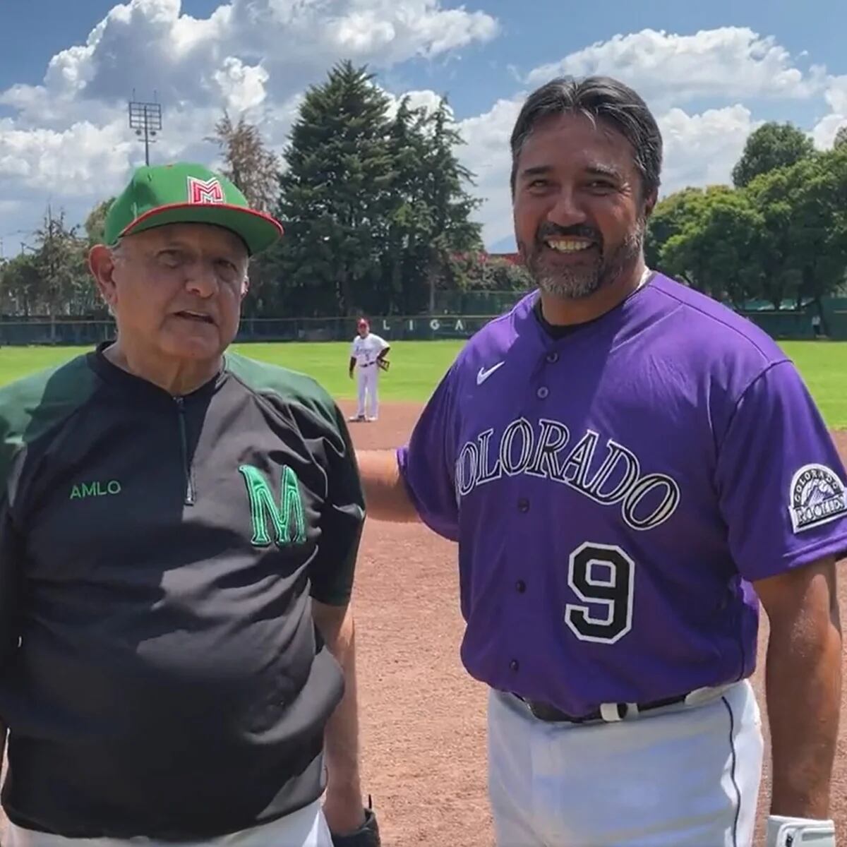 FernandoValenzuela is in #MexicoCity with #AMLO celebrating his