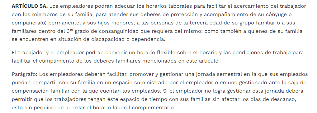 Día de la Familia: LEY 1361 DE 2009. Artículo 5A. @www.funcionpublica.gov.co