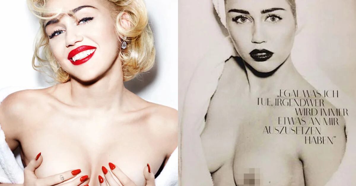 Miley Cyrus Se Volvió A Desnudar Pero Esta Vez Lo Hizo A Lo Marylin