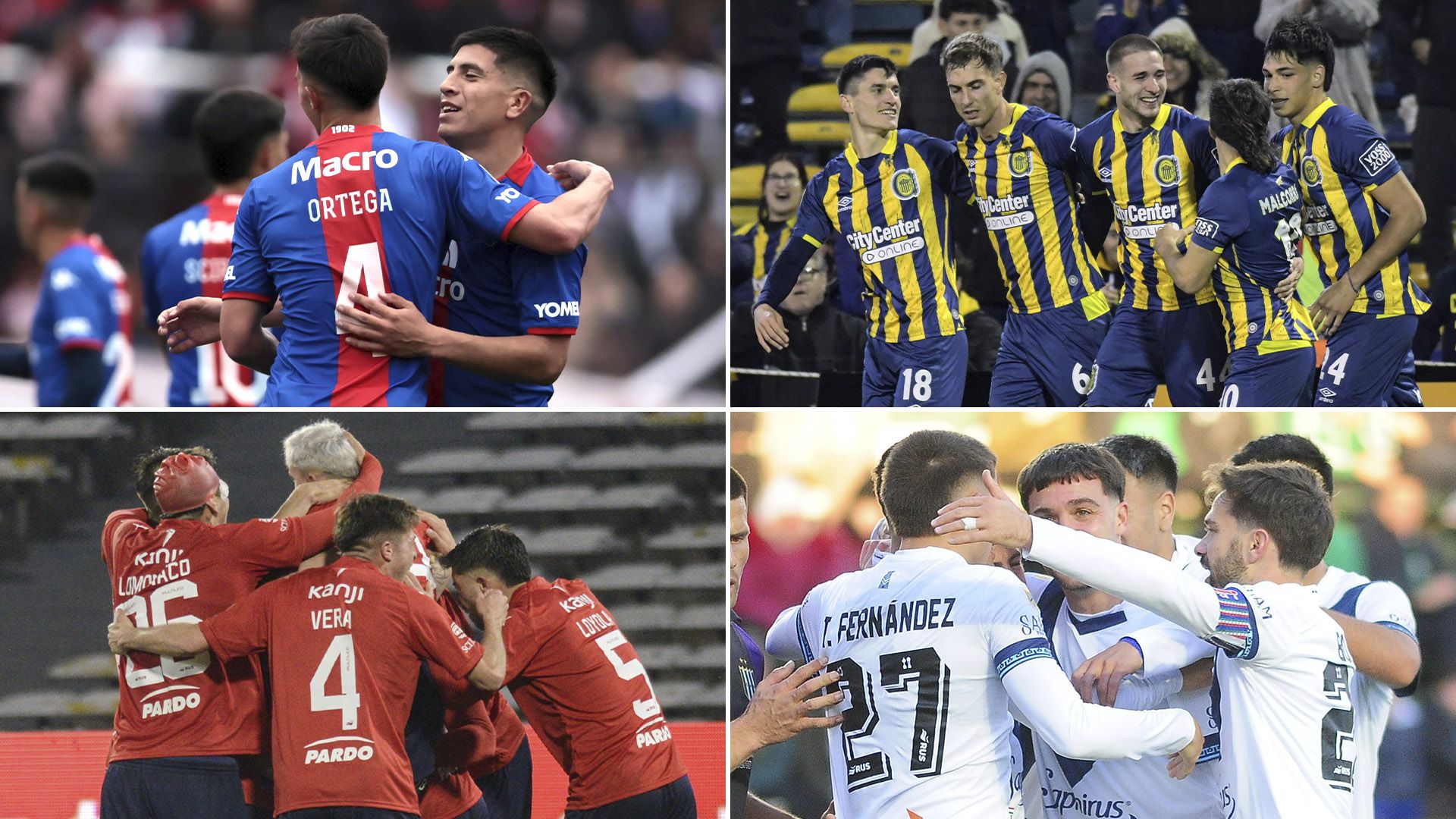 Tigre-Independiente y Rosario Central-Vélez, los partidos del día