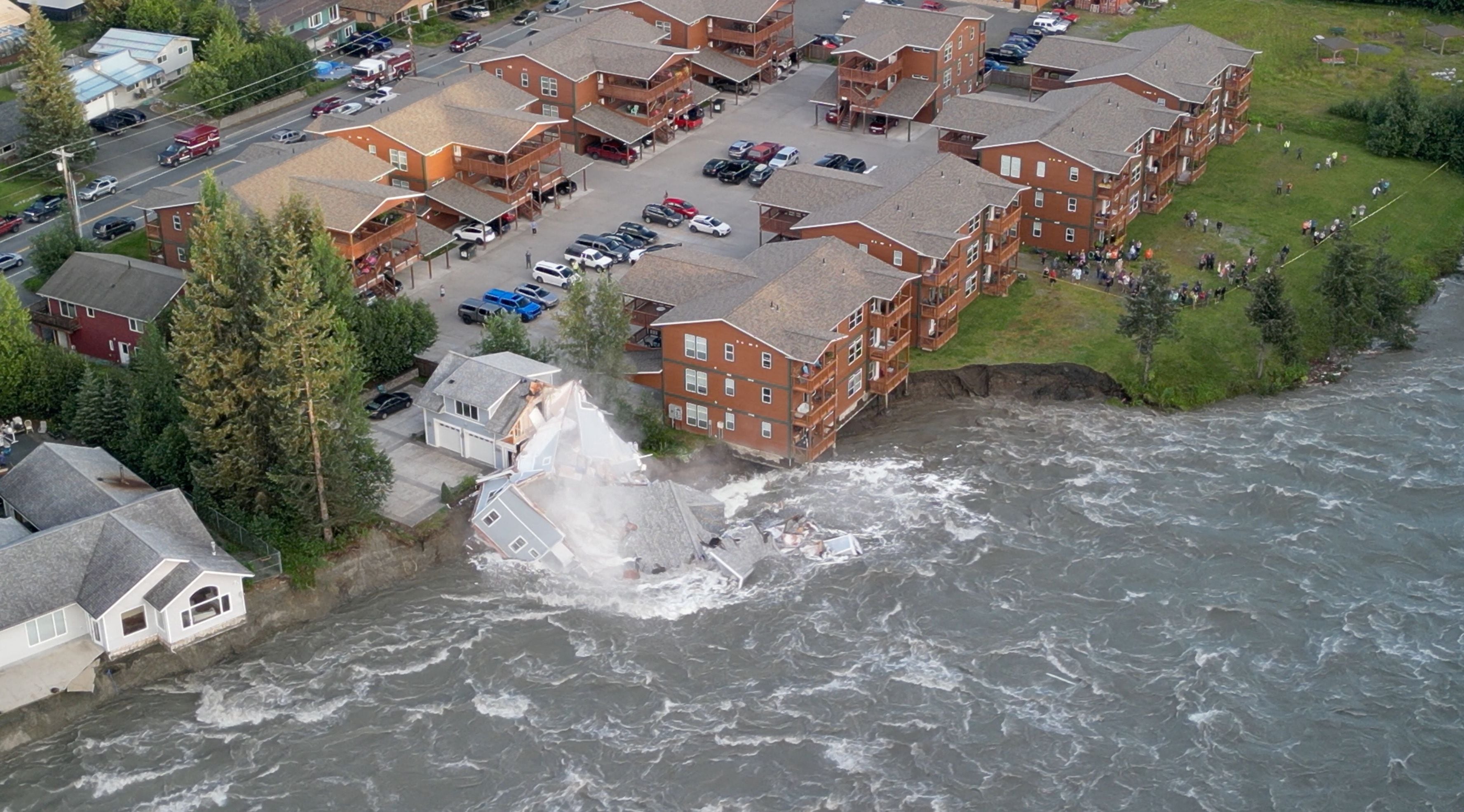 El deshielo de un glaciar de Alaska sigue inundando Juneau - Infobae