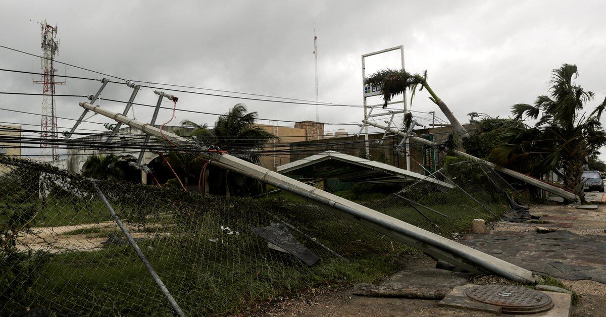Estos son los daños provocados por el huracán Delta en Cancún