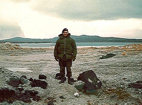 El primer teniente Luis Darío José Castagnari en las Islas Malvinas, 1982