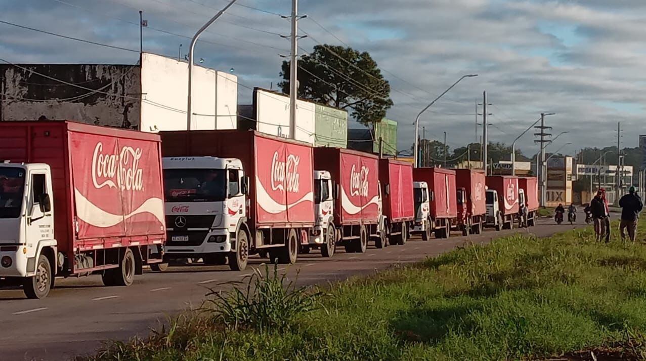 Bloqueo sindical en la empresa Morante en el Chaco