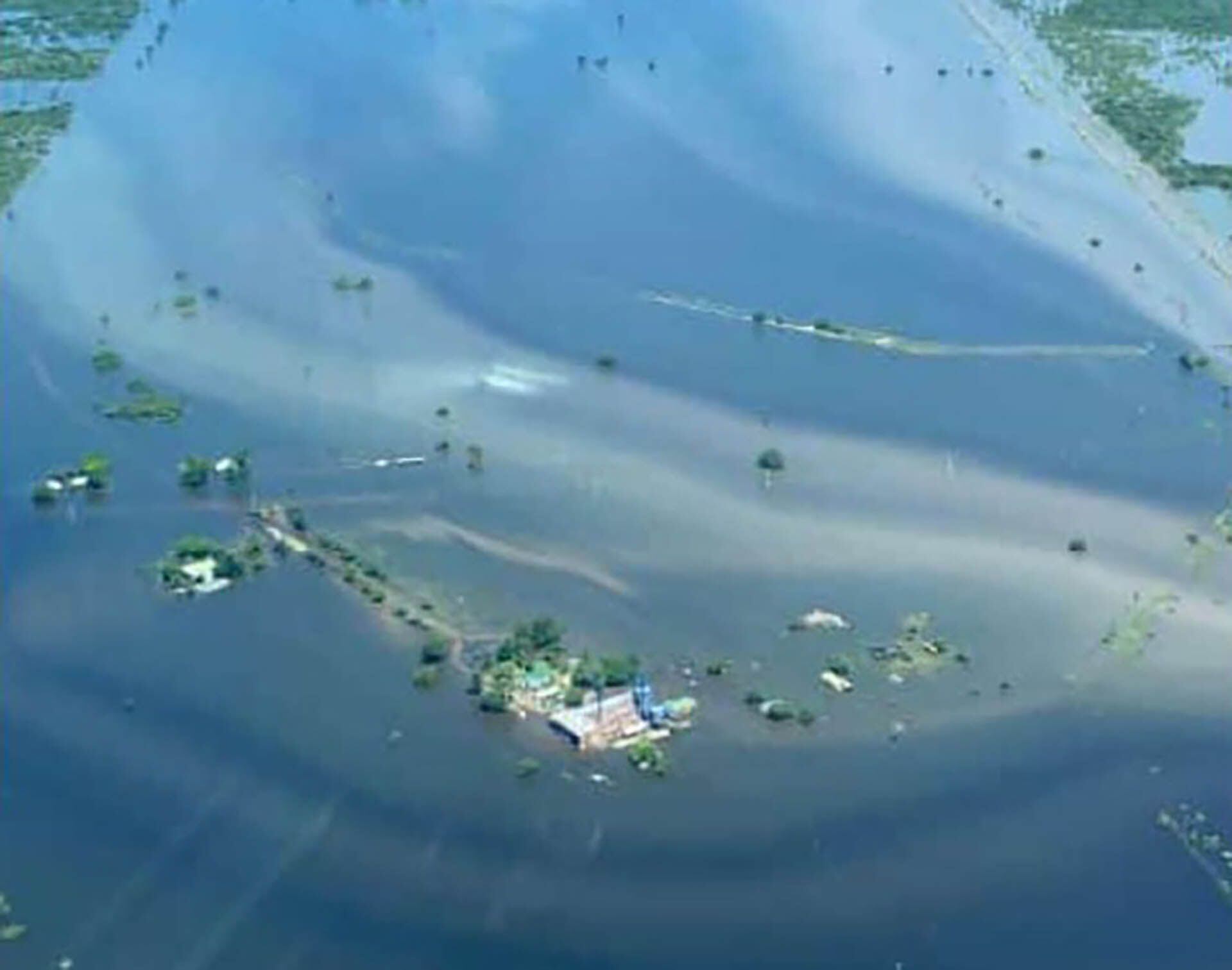 Inundaciones en Peurgorría, Corrientes