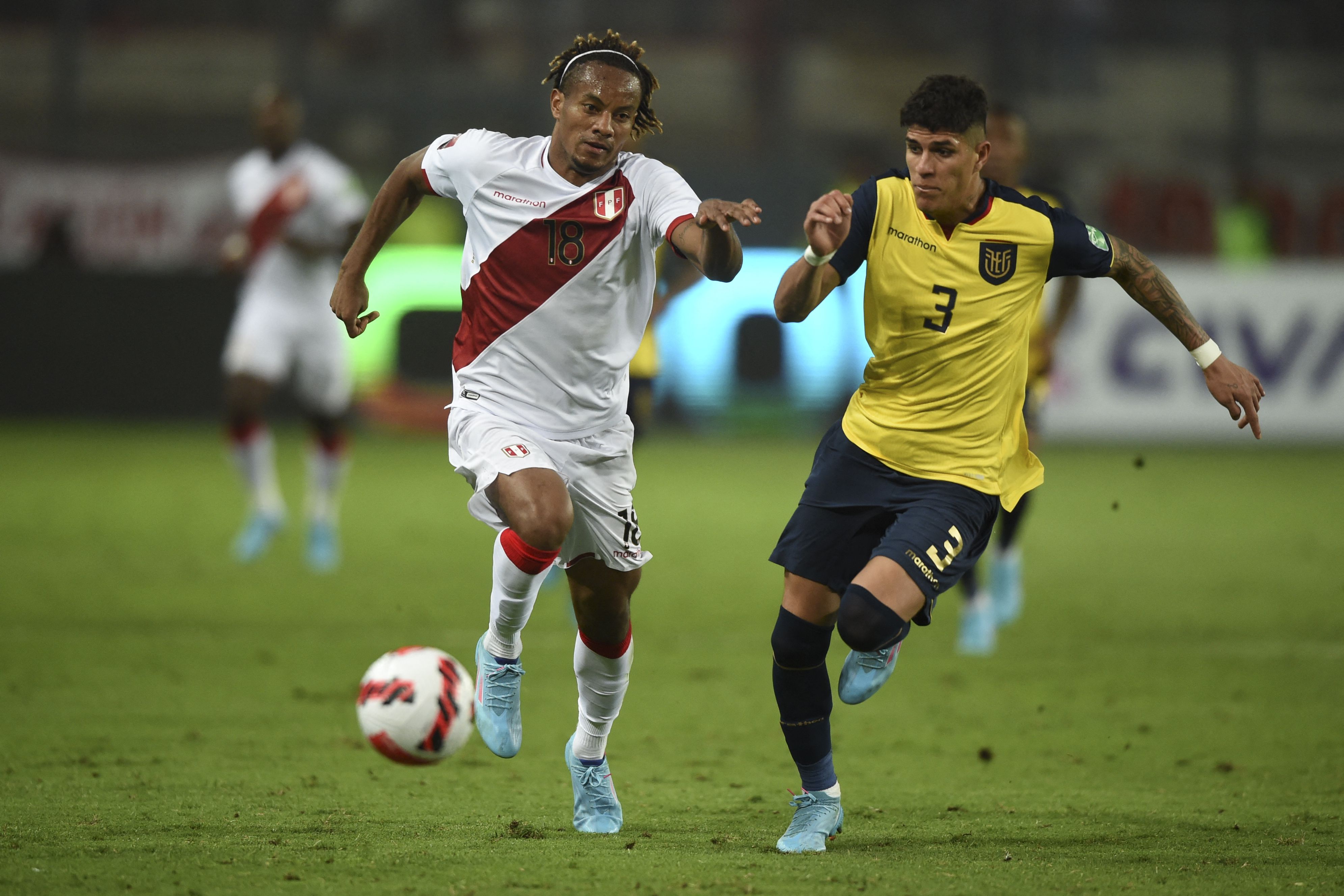 Perú x Equador por Qualificatórias Catar 2022