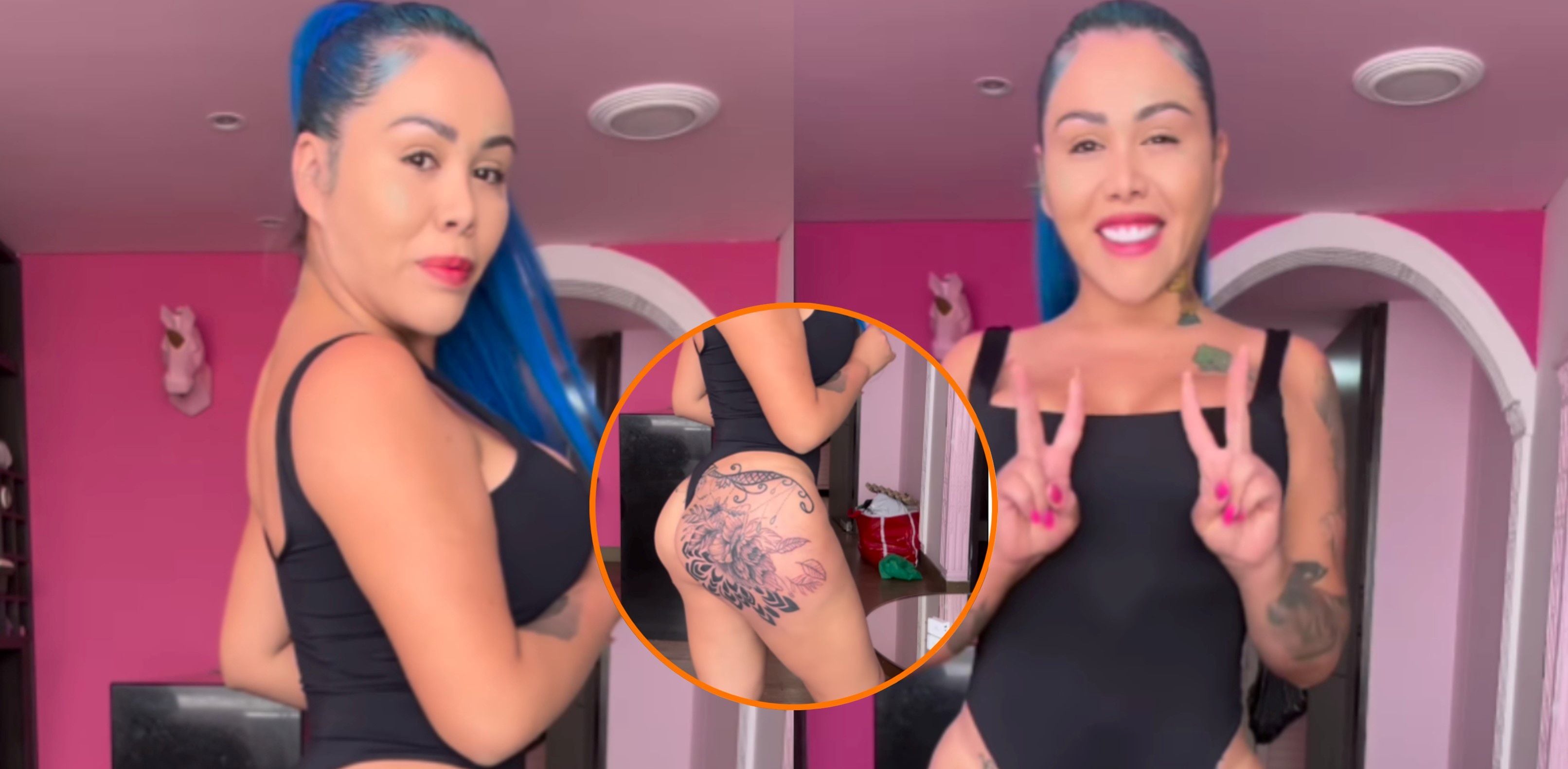 Yina Calderón desató polémica por cubrir su glúteo derecho con un enorme  tatuaje: “Está cada día más tostada” - Infobae