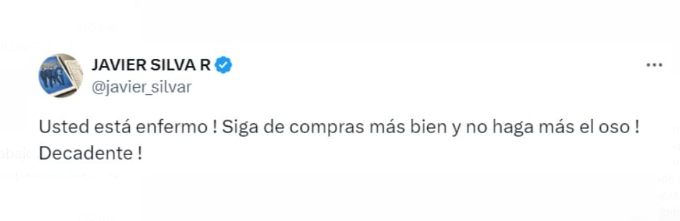 Usuarios en redes sociales se despacharon contra el presidente Petro tras sanción por revelar información confidencial - crédito @javier_silvar/X