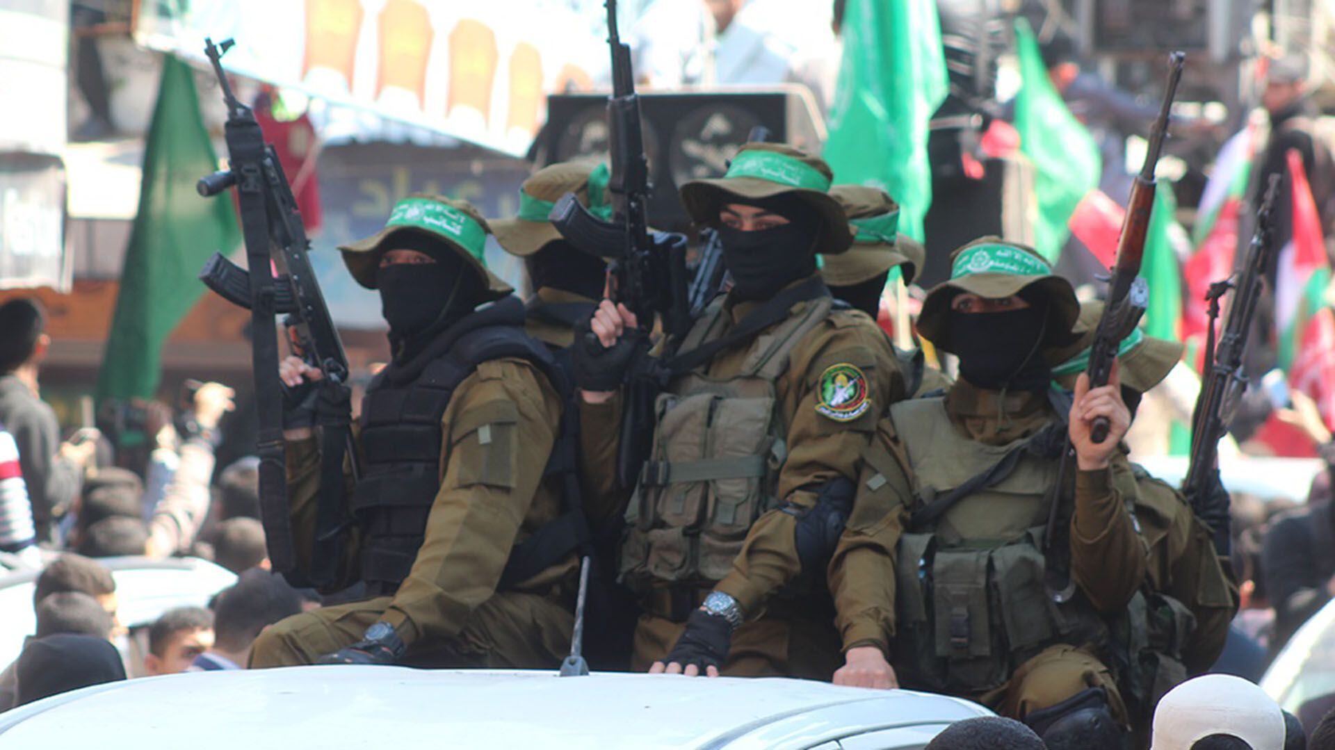 Miembros del grupo terrorista Hamas en Gaza (Aurora) 