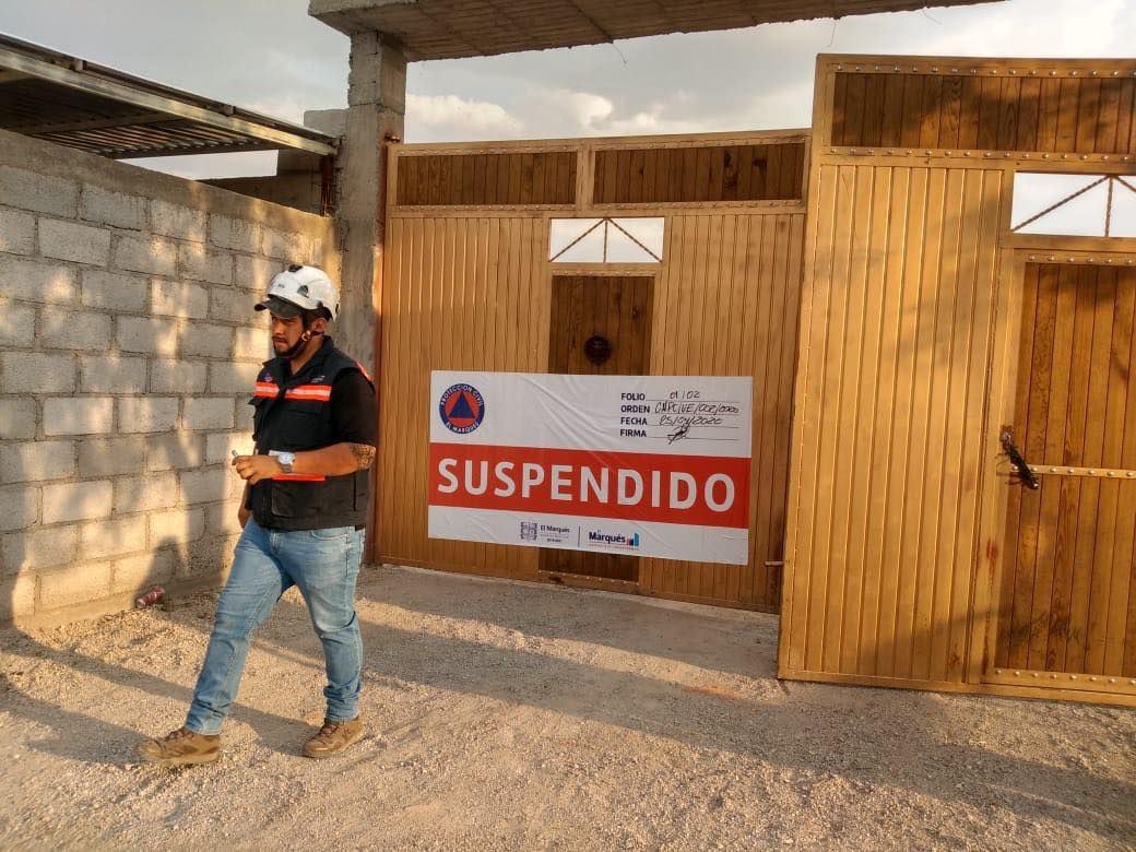 Suspenden peleas de gallos en Querétaro
Foto: Fb Protección Civil El Marqués