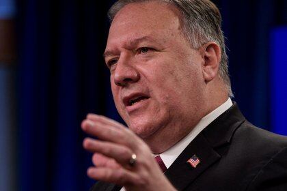 El secretario de Estado de los Estados Unidos, Mike Pompeo.  Foto: Nicholas Kamm / vía REUTERS