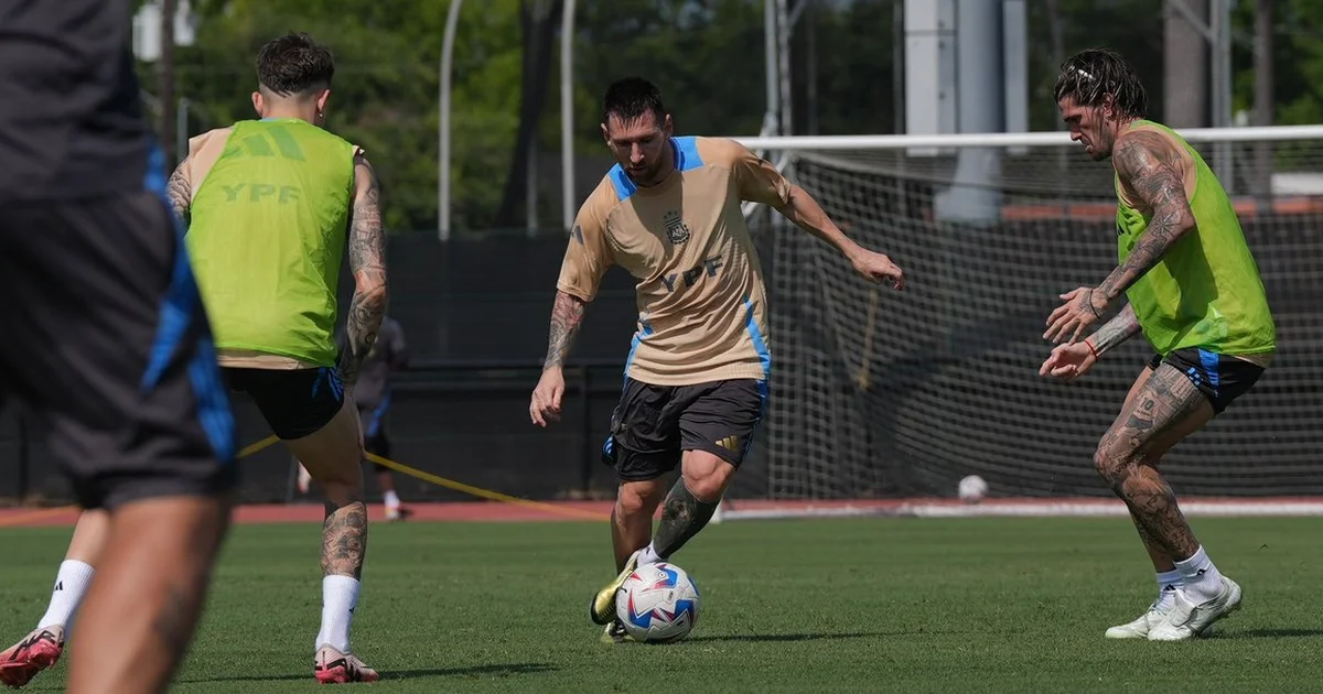 Argentina trained ahead of Copa America semi-final clash with Canada: how Messi is doing and possible changes