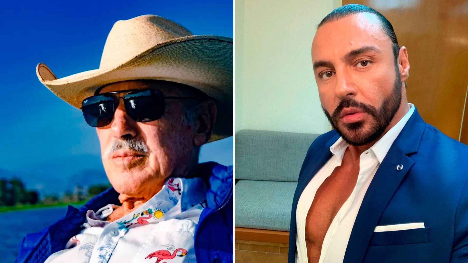 Latin Lover recordó cuando Andrés García lo retó a balazos: “Es bravo el  señor” - Infobae