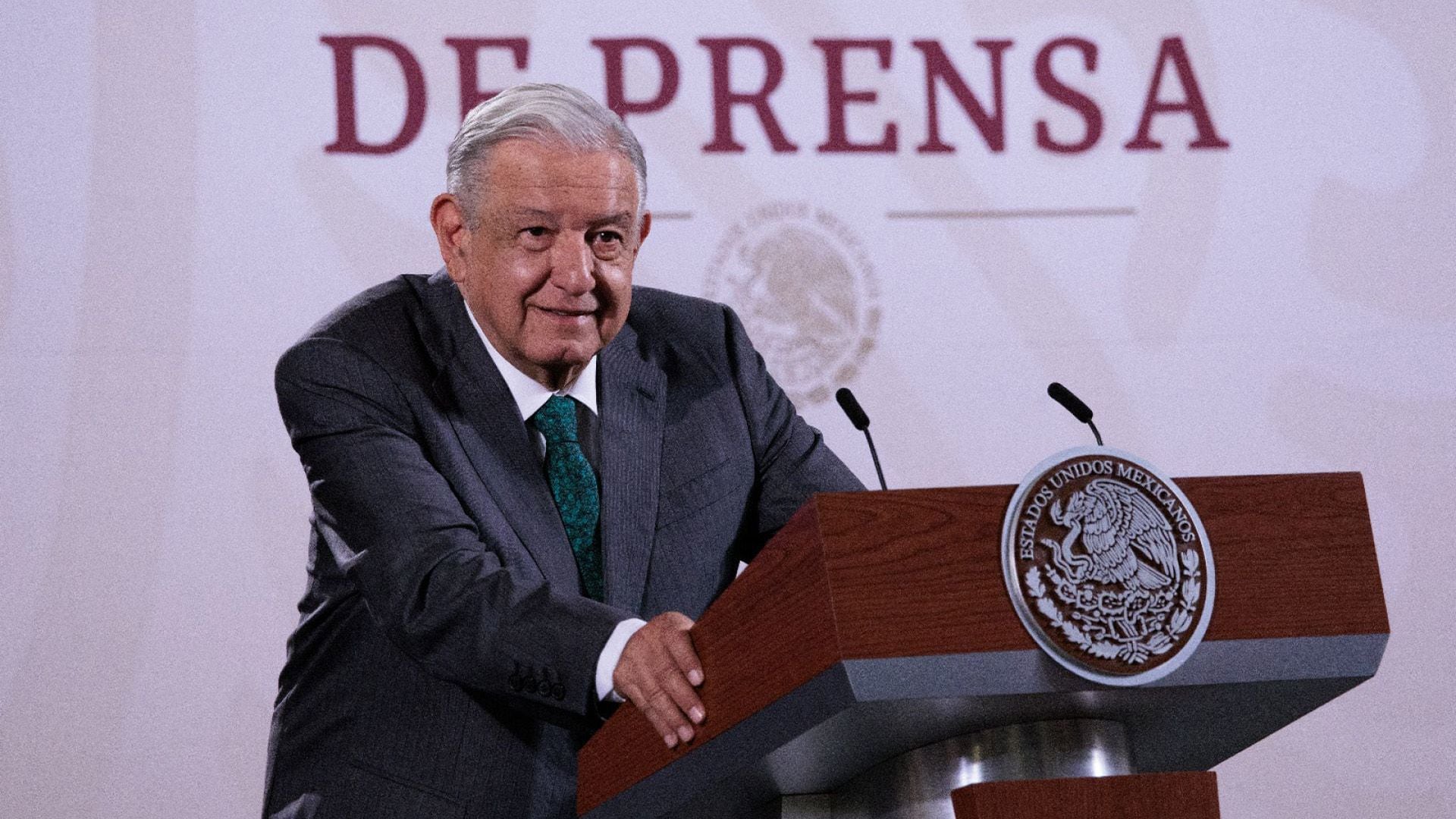 AMLO adelantó que ya cuenta con un borrador de la carta que enviará.
| Crédito: Cuartoscuro