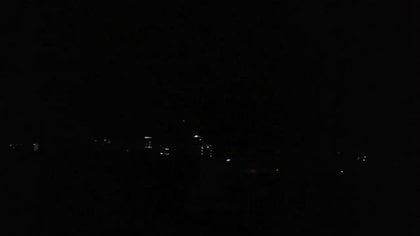 Image of the blackout in the capital of Tolima.  Credit @Jisusfire