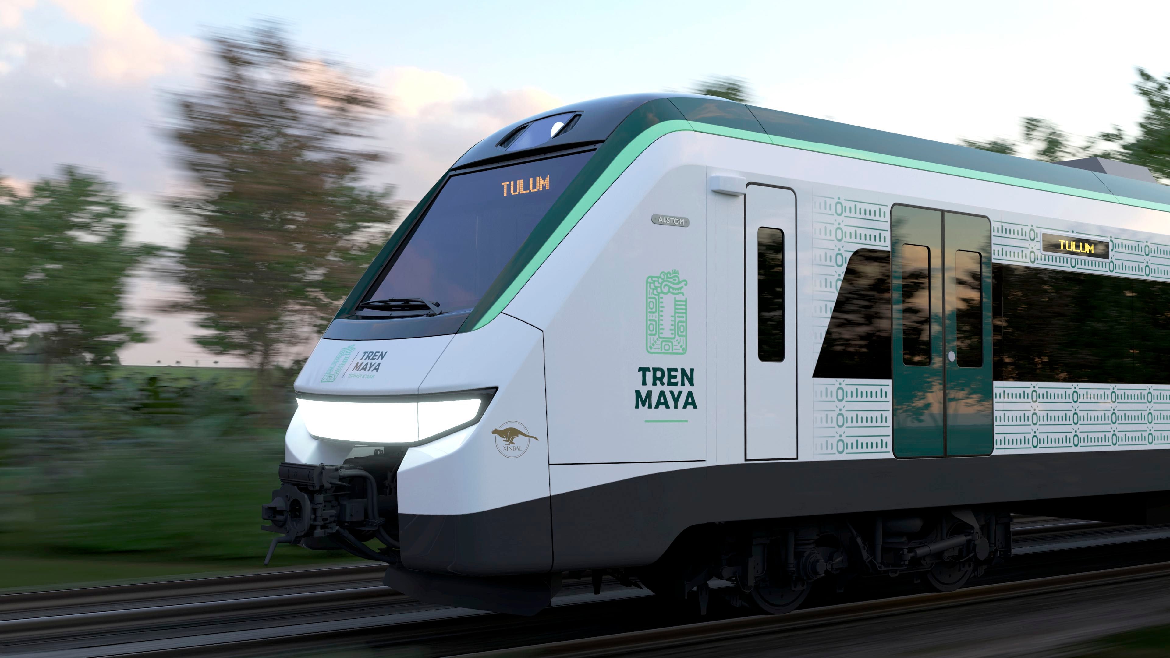 Fonatur présente les dernières finitions du train maya, l'un des mégaprojets de l'administration d'Andrés Manuel López Obrador (AMLO) (Photo : Twitter/ @TrenMayaMX)