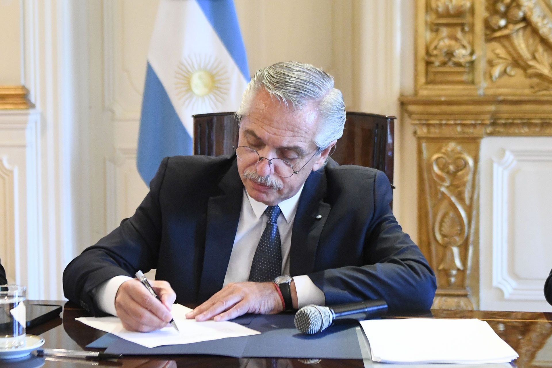 El decreto cuenta con la firma del presidente Alberto Fernández