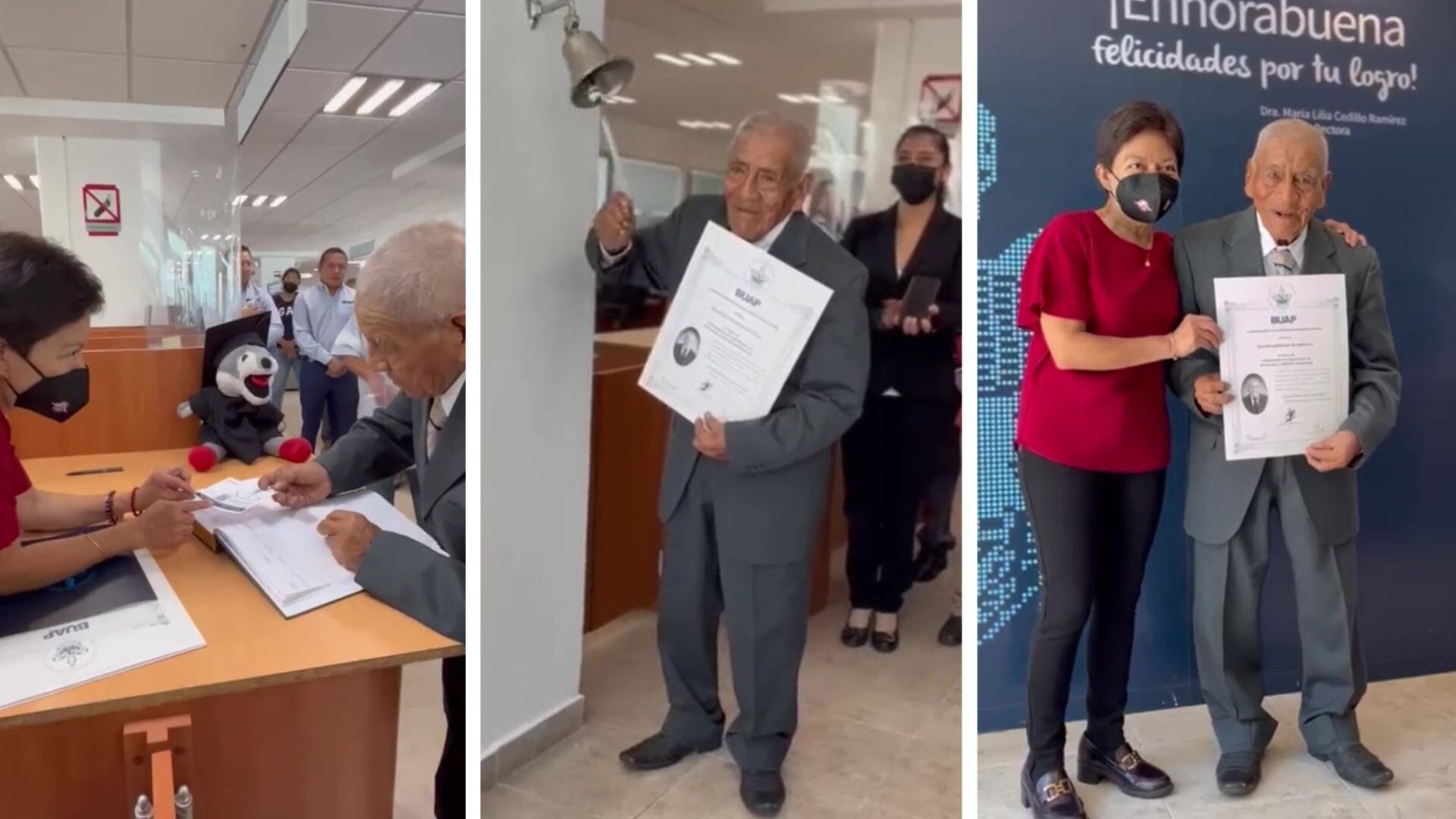 Un Hombre De 86 Años Recibió Su Título Universitario “los Límites Nos Los Ponemos Nosotros 4456