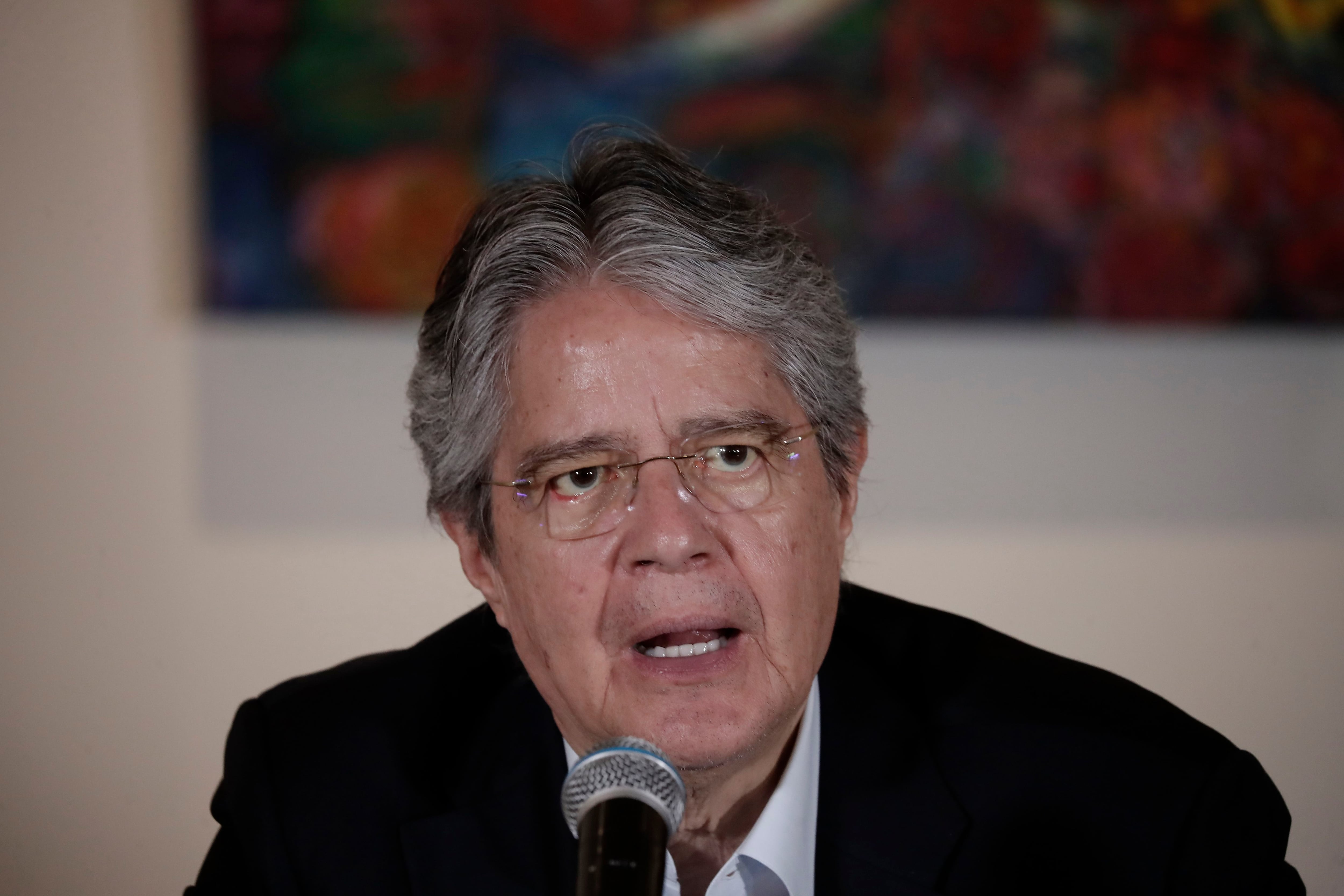 Guillermo Lasso, presidente de Ecuador (EFE/Jeffrey Arguedas)