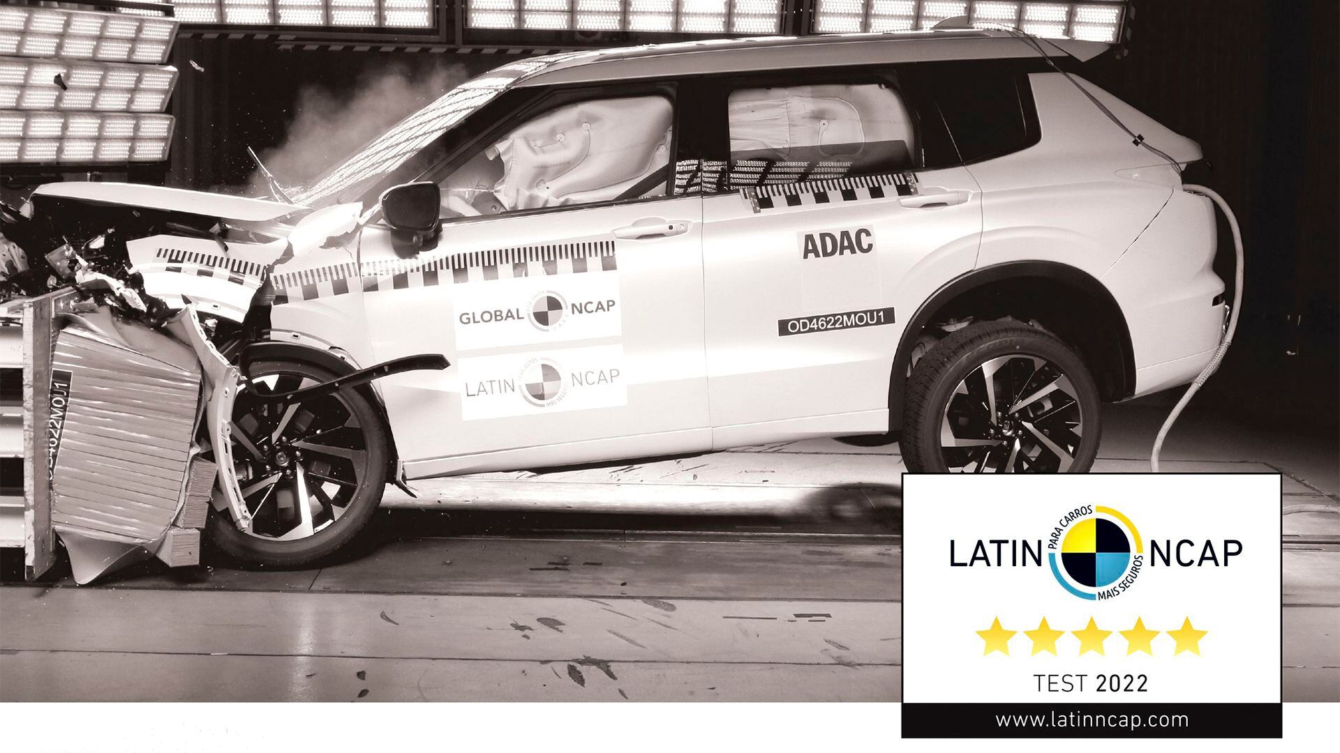 Las 5 estrellas de Latin NCAP son la más alta calificación que un auto puede tener en materia de seguridad activa y pasiva