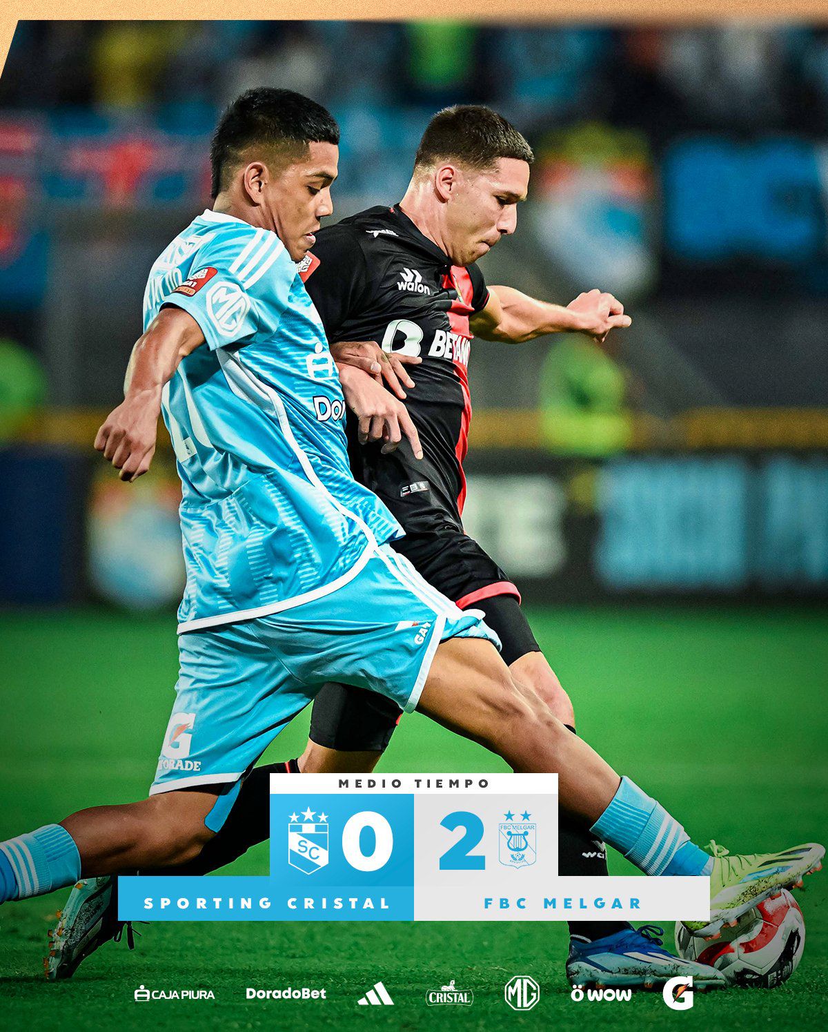 Sporting Cristal vs Melgar: partido por la Liga 1 2024