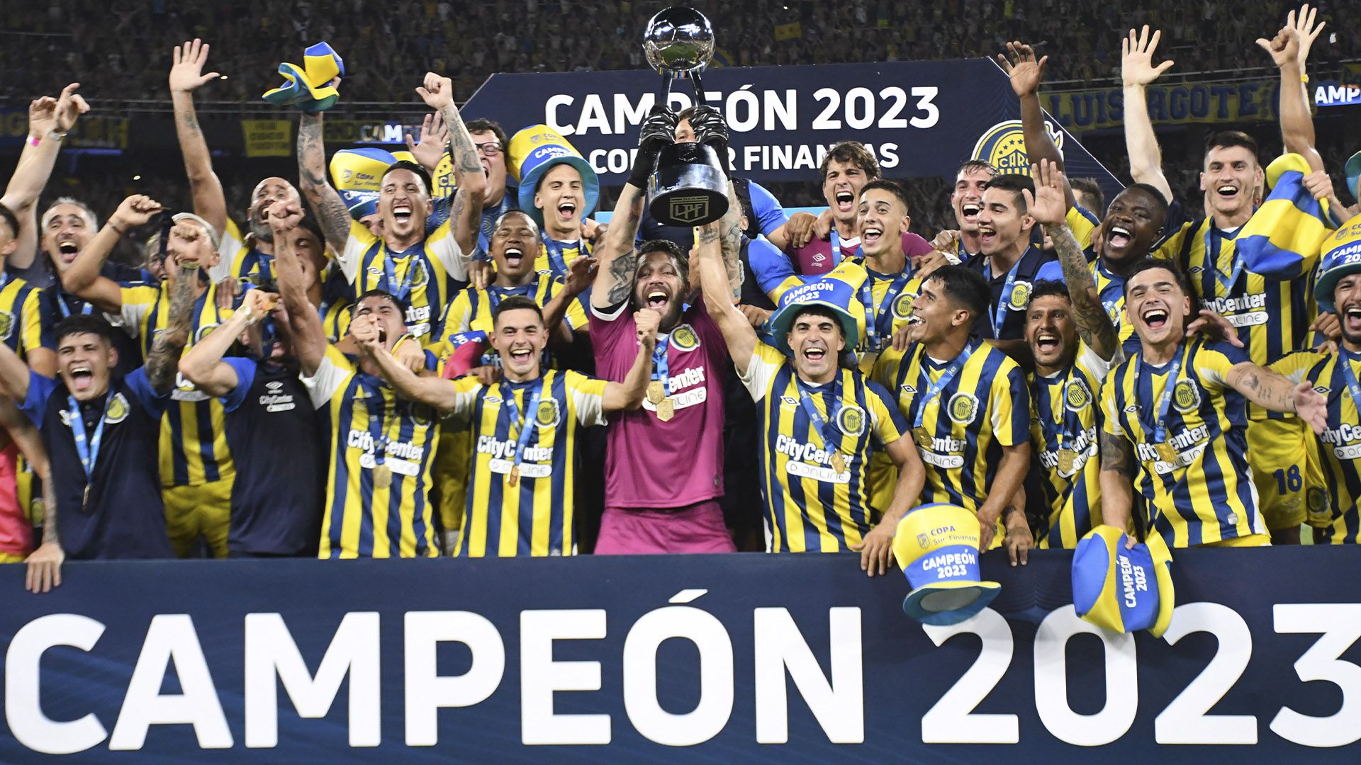 Rosario Central fue campeón de la Copa de la Liga